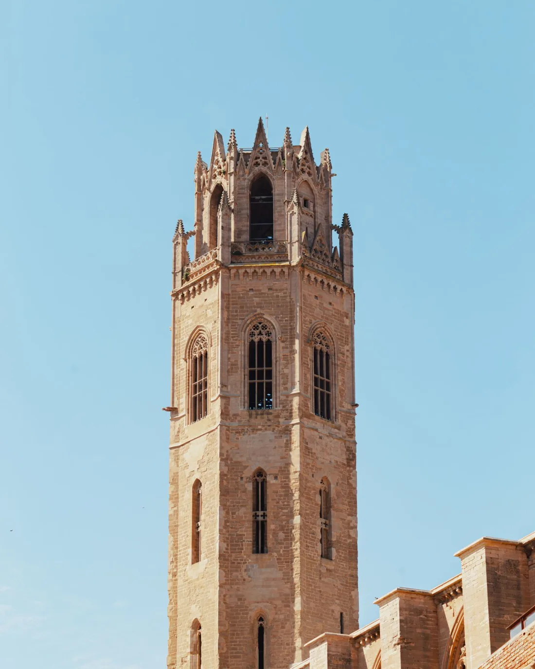 El campanario de la Seu Vella de Lleida
